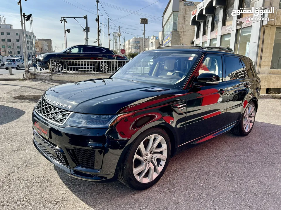 رينج روفر سبورت 2020 اسود بحالة الزيرو - Range Rover Dynamic HSE