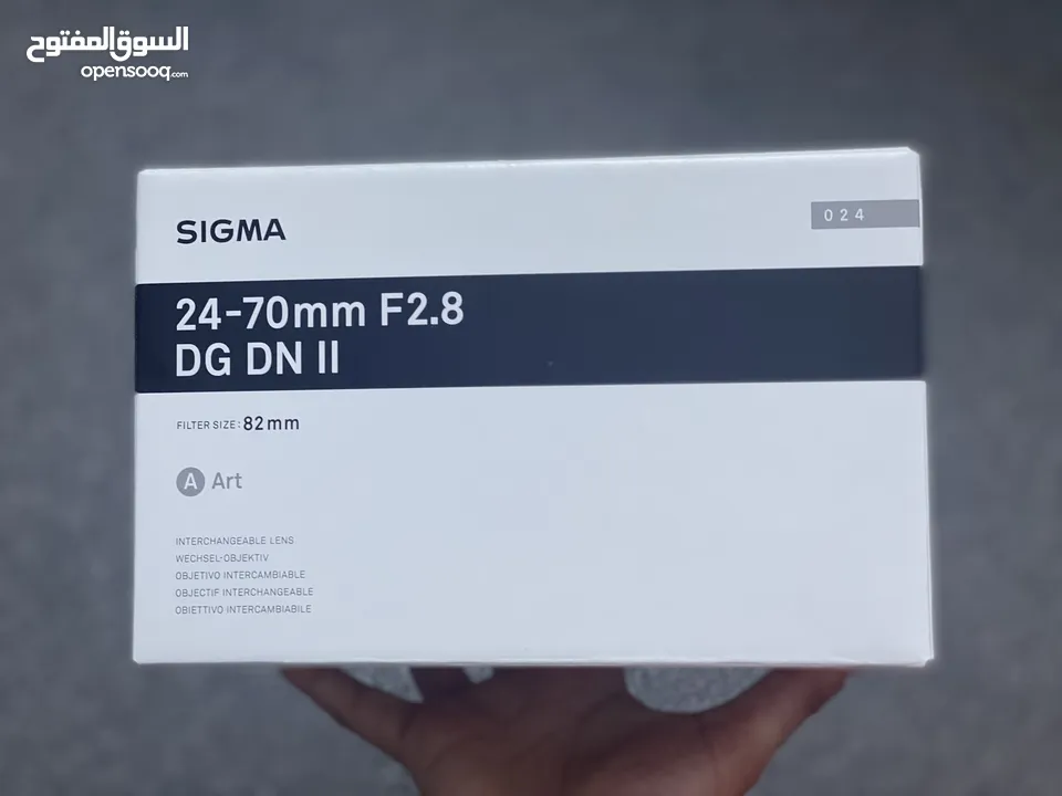 Sigma 24-70mm ii for sony