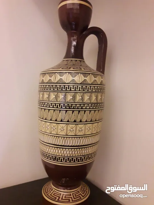 Vintage old vase decoration for living room