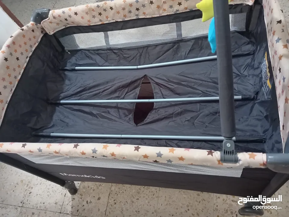 سرير وحباسة اطفال  mama kids