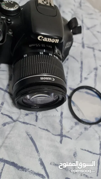 كامرا Canon 600D مستعملة بحالة ممتازة وعدسة سيجما
