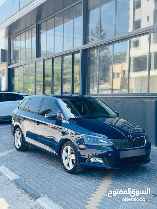 سكودا فابيا استيشن 2017 - ديزل 1400 cc - اقتصاديه جدا