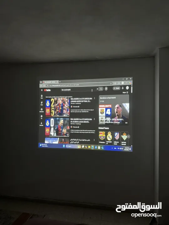 بروجكتور Benq mx550 2018 شبه جديد