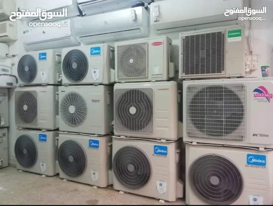 فني تكيف وتبريد فك وتركيب وصيانة جميع انواع المكيفات وقطع وحدات خارجية وداخلية