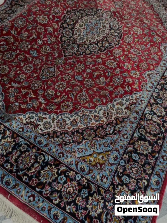 『وَلَا تَـبْـخَـسُـوا الـنَّـاسَ أَشْـيَـاءَهُـمْ』 للبيع سجادة إيرانية  مقاس 4×3 متر تقريبآ