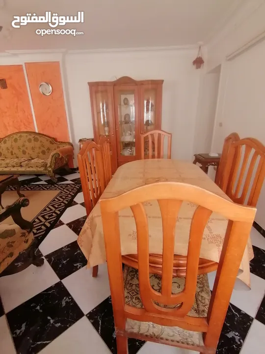 لاصحاب الذوق العالي شقة مكيفة ناصية مفروشة  للايجار سوبر لوكس  ( واي فاي)  ميامي           .