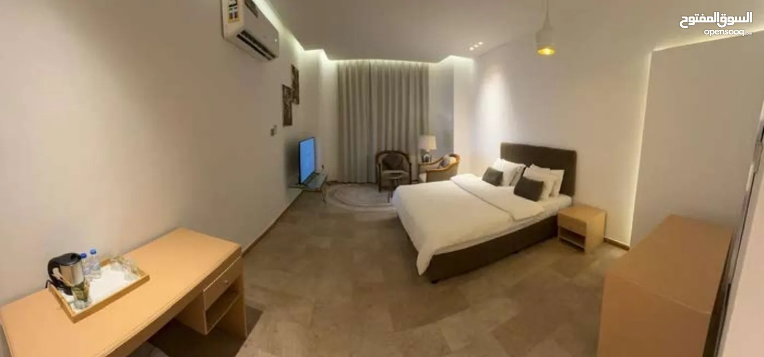 Daily room rent. إيجار غرفة يومية في المعبيلة