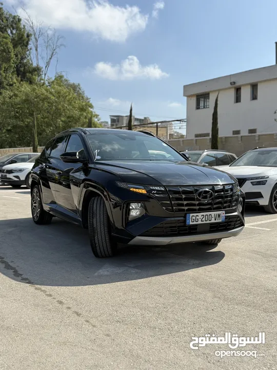 هونداي توسان NLine ترخيص 2022 محرك 1600 هايبرد plug in/يقطع على الشحنه 65 كيلو متر