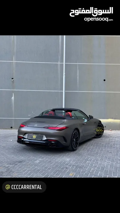 ccc global car rental / Mercedes SL AMG 2024  للإيجار
