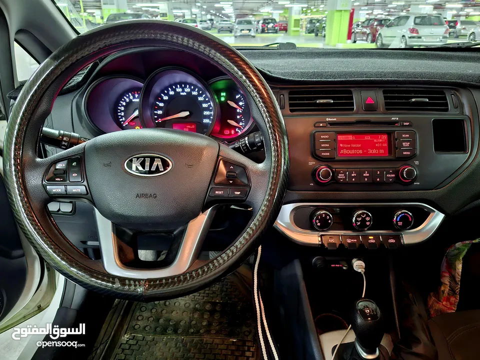 Kia rio وارد الوكاله الاردن