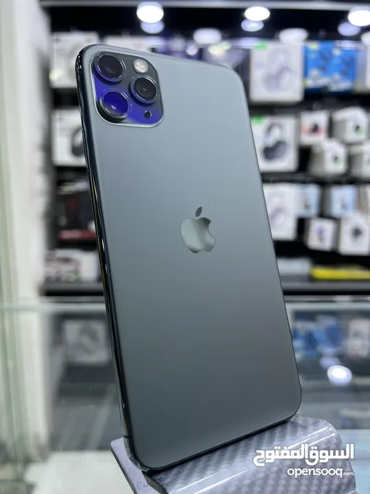 Used iPhone 11 Pro Max (256) GB  ايفون 11 برو ماكس مستعمل بحالة ممتازة  غير مفتوح او مصلح ابدا (^_^)