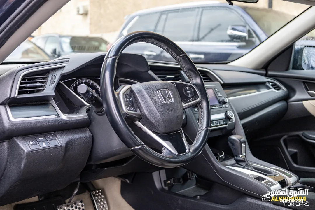 Honda Civic 2020 Fully loaded   السيارة وارد و كفالة الشركة