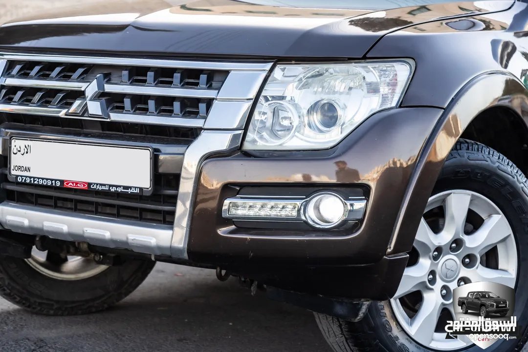 Mitsubishi Pajero 2017  السيارة وارد الشركة و بحالة ممتازة جدا