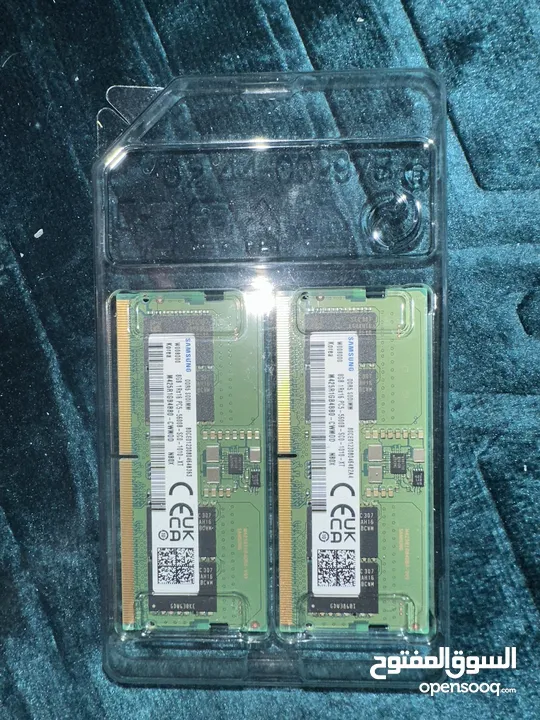 رامات لابتوب 16 جيجا(8x2) نوع سامسونج DDR5