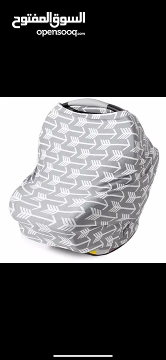 غطاء رضاعة 6 في 1 – عملي وآمن لكل أم Multi-Use Nursing Cover 6-in-1