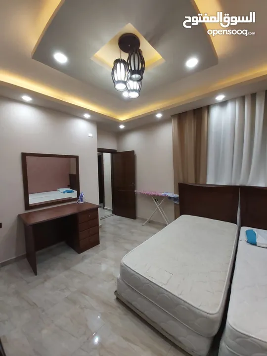 شقة مفروشة للايجار 3 نوم في ضاحية الامير راشد