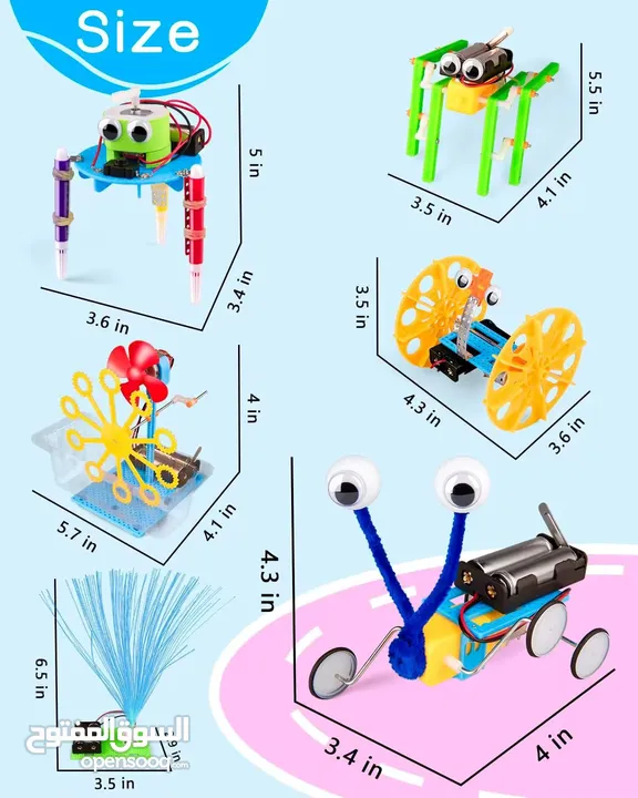 6-in-1 STEM Robotics Science Kit for Kids!