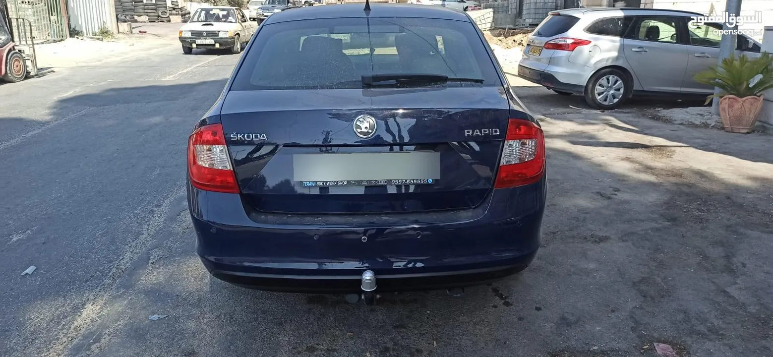 سكودا رابيد 2014 للبيع