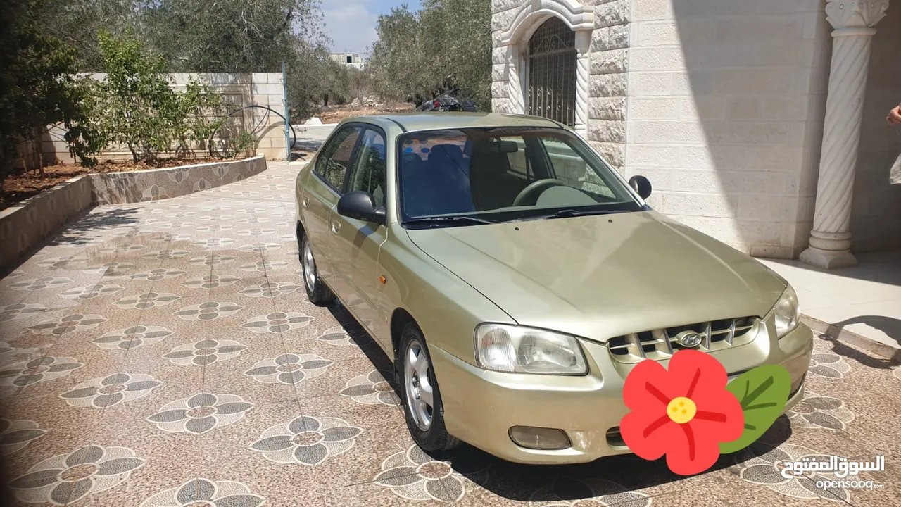 هونداي اكسنت اوتوماتك لون مميز