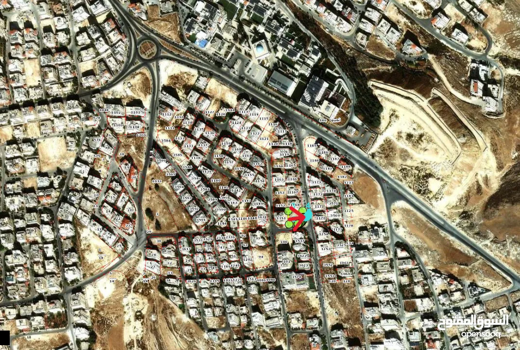 للبيع قطعة ارض من اراضي شمال عمان ياجوز على شارعين