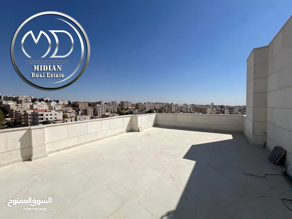 شقق ارضية وطوابق مكررة و أخير مع روف جديدة للبيع خلدا مساحات 150م & 190م مع تراسات و حدائق