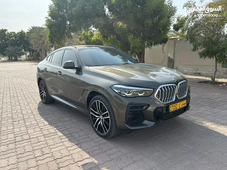 للبيع BMW X6 40i موديل 2022 وكالة عمان