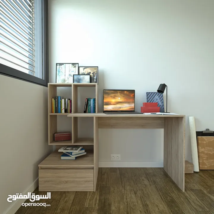 طاولات مكتب مودرن مميزة شامل التوصيل مكتب دراسة طاولات كمبيوتر طاولات جيمنج