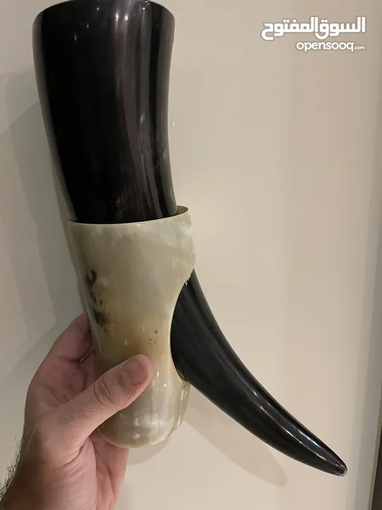 Viking horn mug