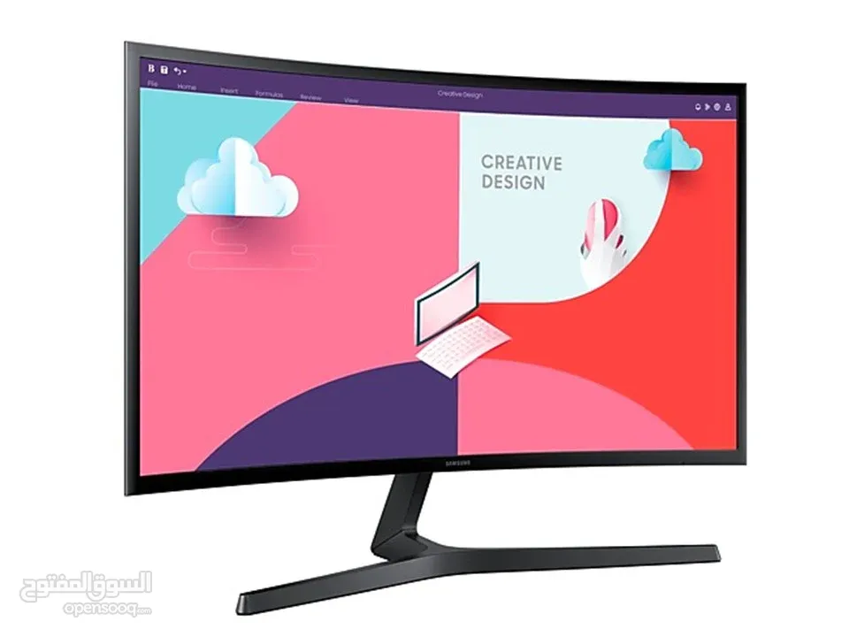 Samsung 24-inch Full HD 75Hz Curved Essential Monitor - S36C