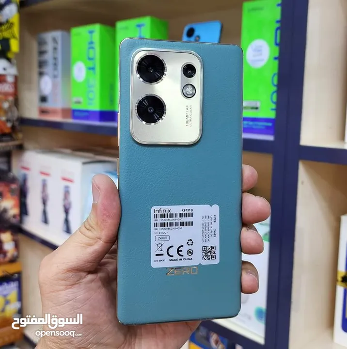 اخو الجديد بالكرتونة Zero 30 4g رام 16 ججيا 256 اغراضة والكرتونه الأصلية متوفر توصيل