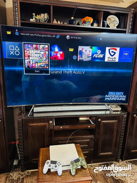 Playstation 4 Slim  بلاستيشن 4 مهكر