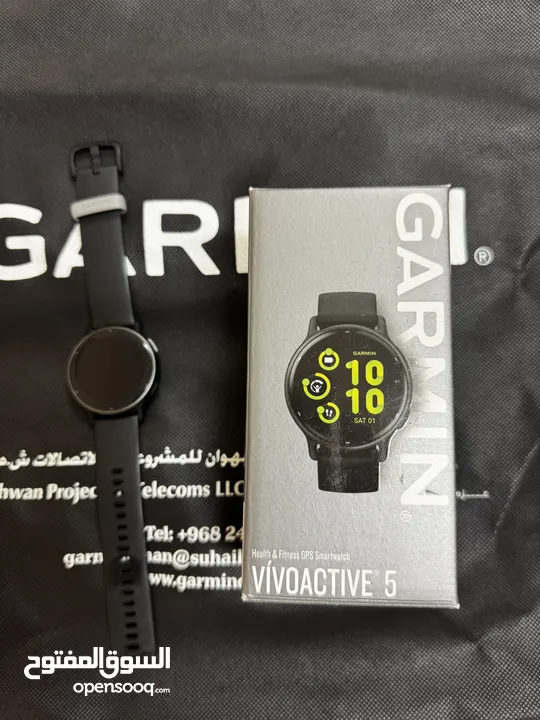 Garmin watches vivo active 5 ساعة جارمين ڤايفو اكتفتي 5