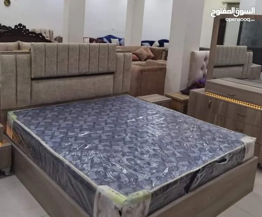 عروض نار على فرشات الزنبرك المجوز فقط 50دينار  170*190*25 200*180*25 قماش جاكار تركي مبطن