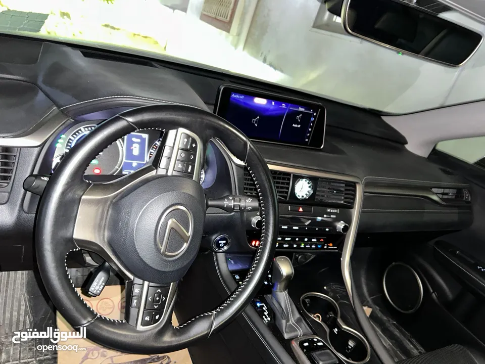 جيب لكزس Rx450h 2019 Lexus Rx450h 2019 hybrid  كرت ابيض