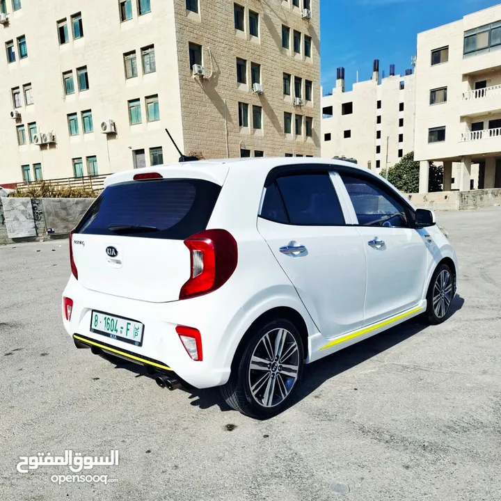 كيا بيكانتو 2020 GT line دهان شركة فل الاضافات