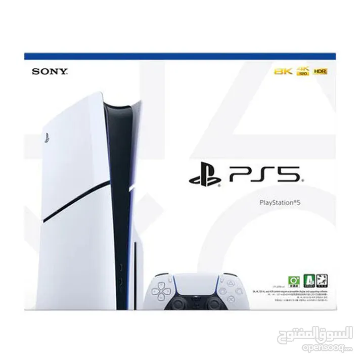 نسخة الدسك (السيدي ) جهاز بلايستيشن 5 جديد  PS5 DISC EDITION