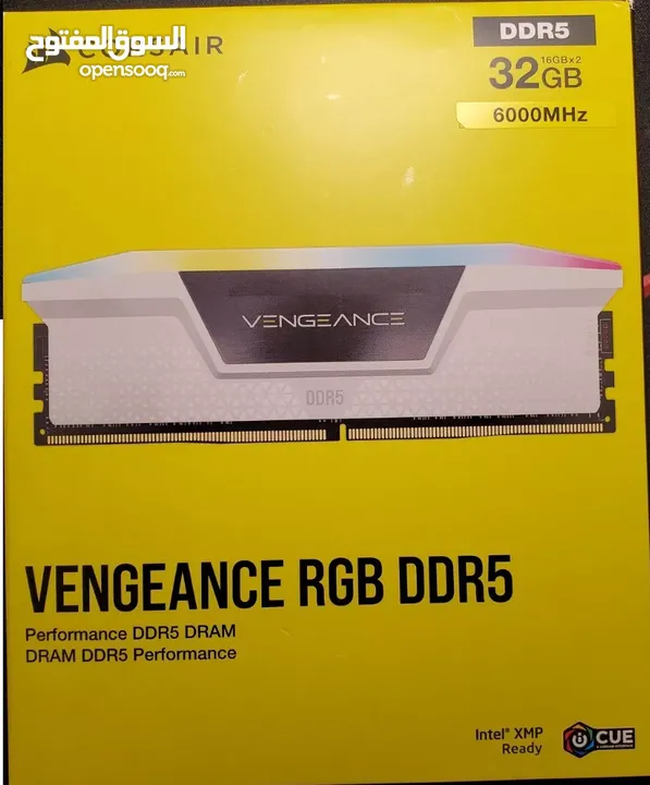 Corsair Vengeance RGB DDR5 2x16GB 6000Mhz CL36  INTEL XMP