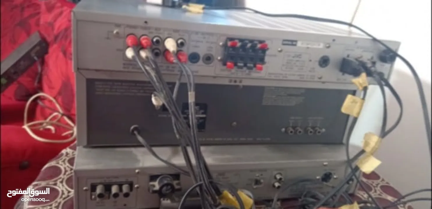 جهاز نوع JVC شغال على الفحص نظام ترندسترات كهرباء 220صوت خرافي