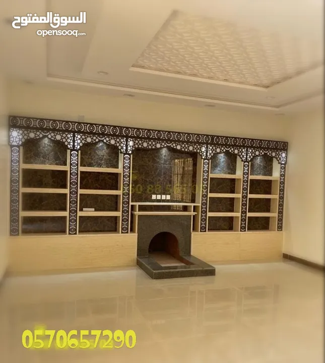 ارضيات باركيه ضد الماء فوم نعلات فايبر بانوهات مشبات رخام مشبات خشبيه حديثه وعصريه باركيه بارتشن