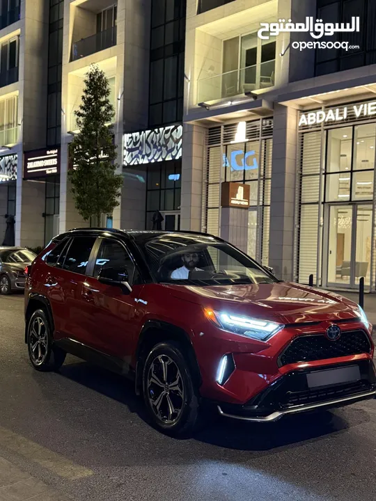 ‏RAV4 PRIME XSE PLUG-IN HYBRID 2022 فحص ممتاز و قابل للفحص في اي مركز معتمد