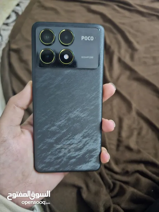 جهاز Poco f6pro مستعمل بحاله نظيفه 512g/12ram