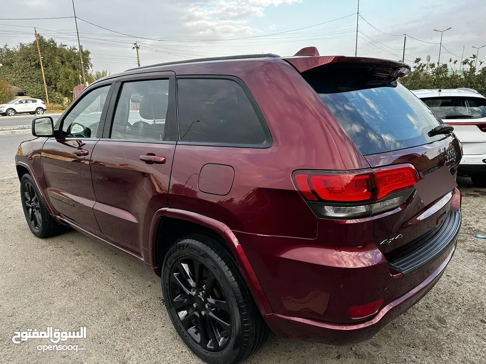 جيب كراند شيروكي وارد أمريكي موديل 2021 رقم أربيل بأسمي حادث سرقة Jeep grand Cherokee 2021