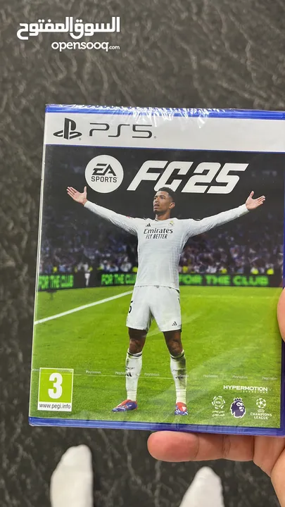 Cd فيفا 25 جديد غير مستخدم لجهاز PS 5 فقط