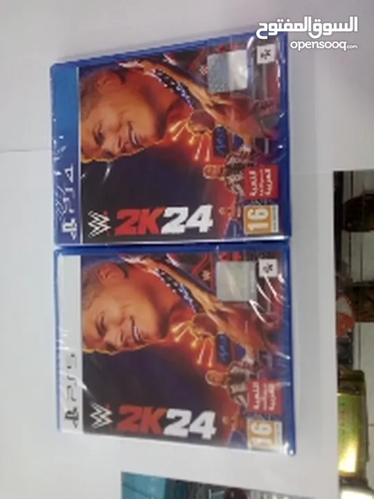 W 2K 24 CD OF PS4 AND PS5