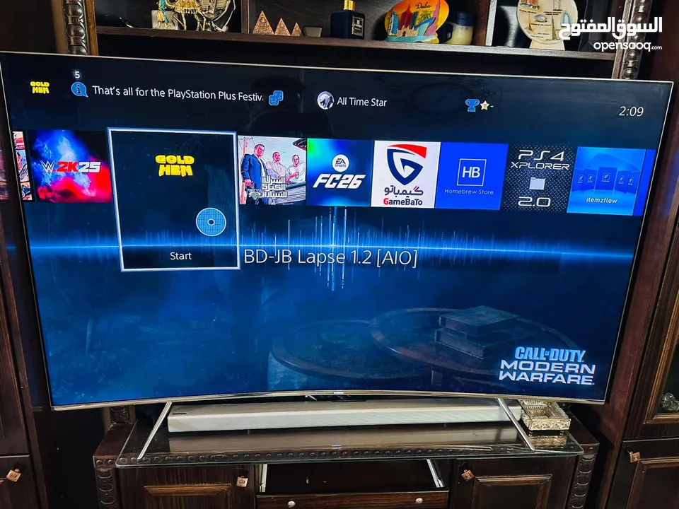 Playstation 4 Slim  بلاستيشن 4 مهكر