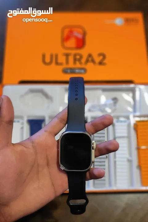 ساعة وحدة... و7 إطلالات! عرض جديد ولا أروع!  ساعة ذكية( ULTRA 2( 7 in 1 strap