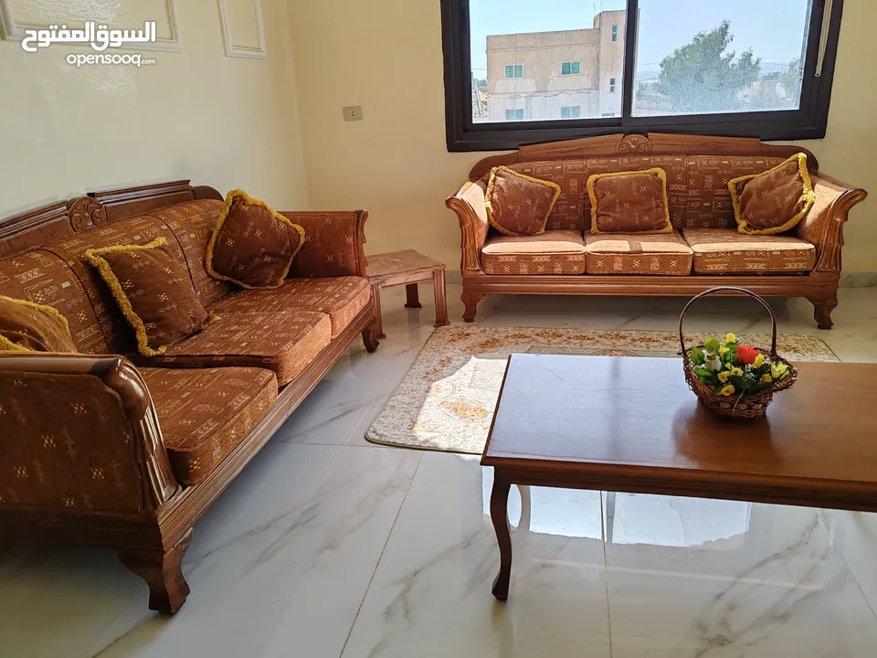 اثنان اطقم كنب تركي خشب قديم اصلي