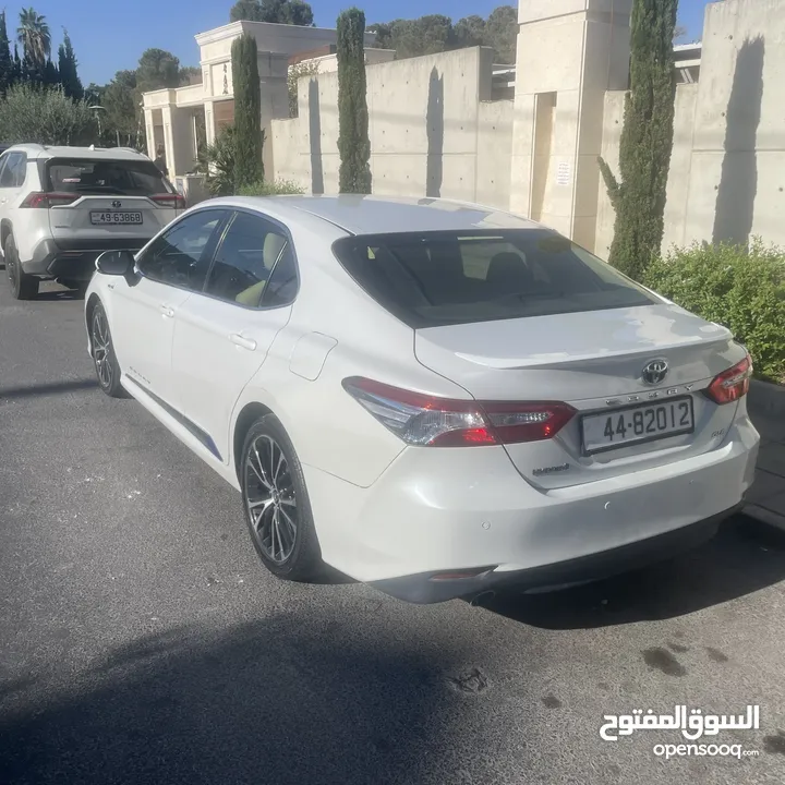 تويوتا كامري موديل 2020 هايبرد اعلى فئة ممشى قليل فحص كامل