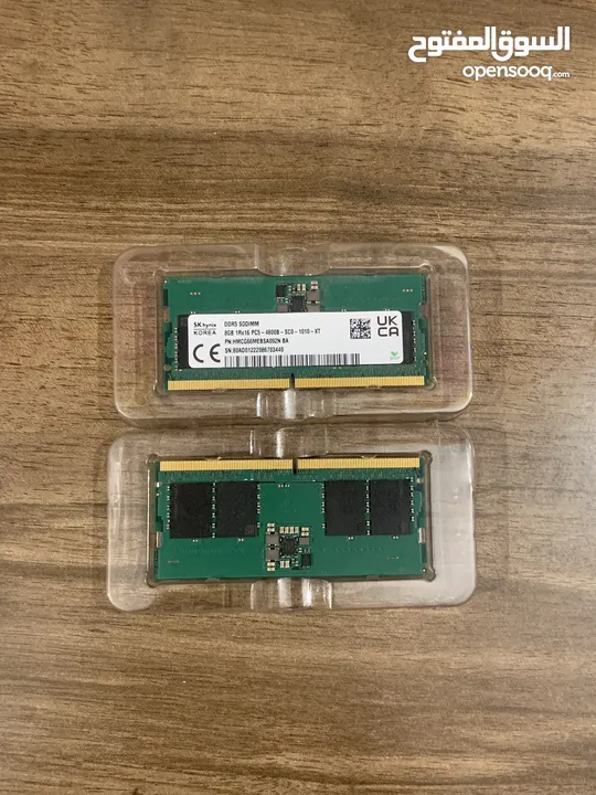 رام 8gb DDR5 4800ghz عدد 2