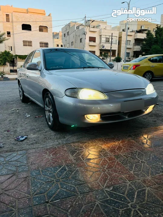 هيونداي افانتي 1996  جير اتومتيك لون سيلفر